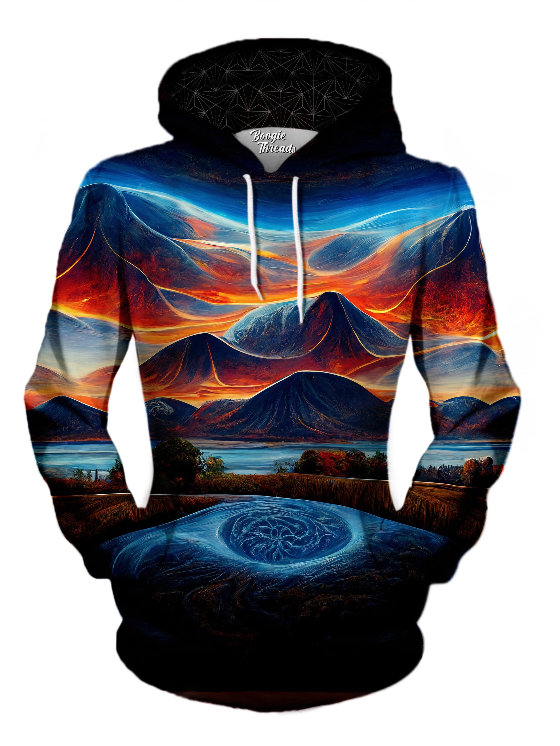 Spectacular Breath Unisex Pullover Hoodie - EDM Festival Clothing - Boogie Threads
