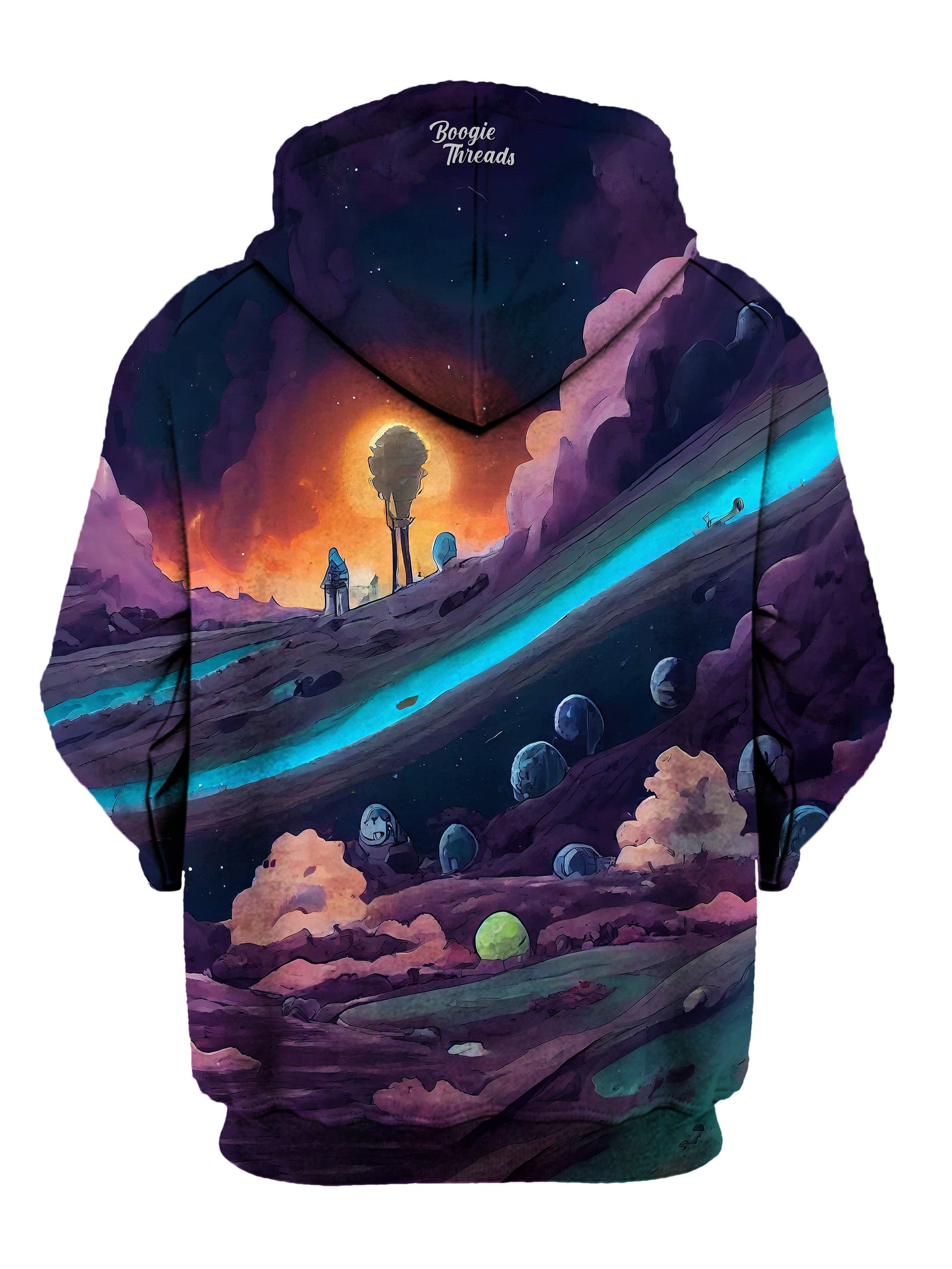 Spirited Defeat Unisex Pullover Hoodie - EDM Festival Clothing - Boogie Threads