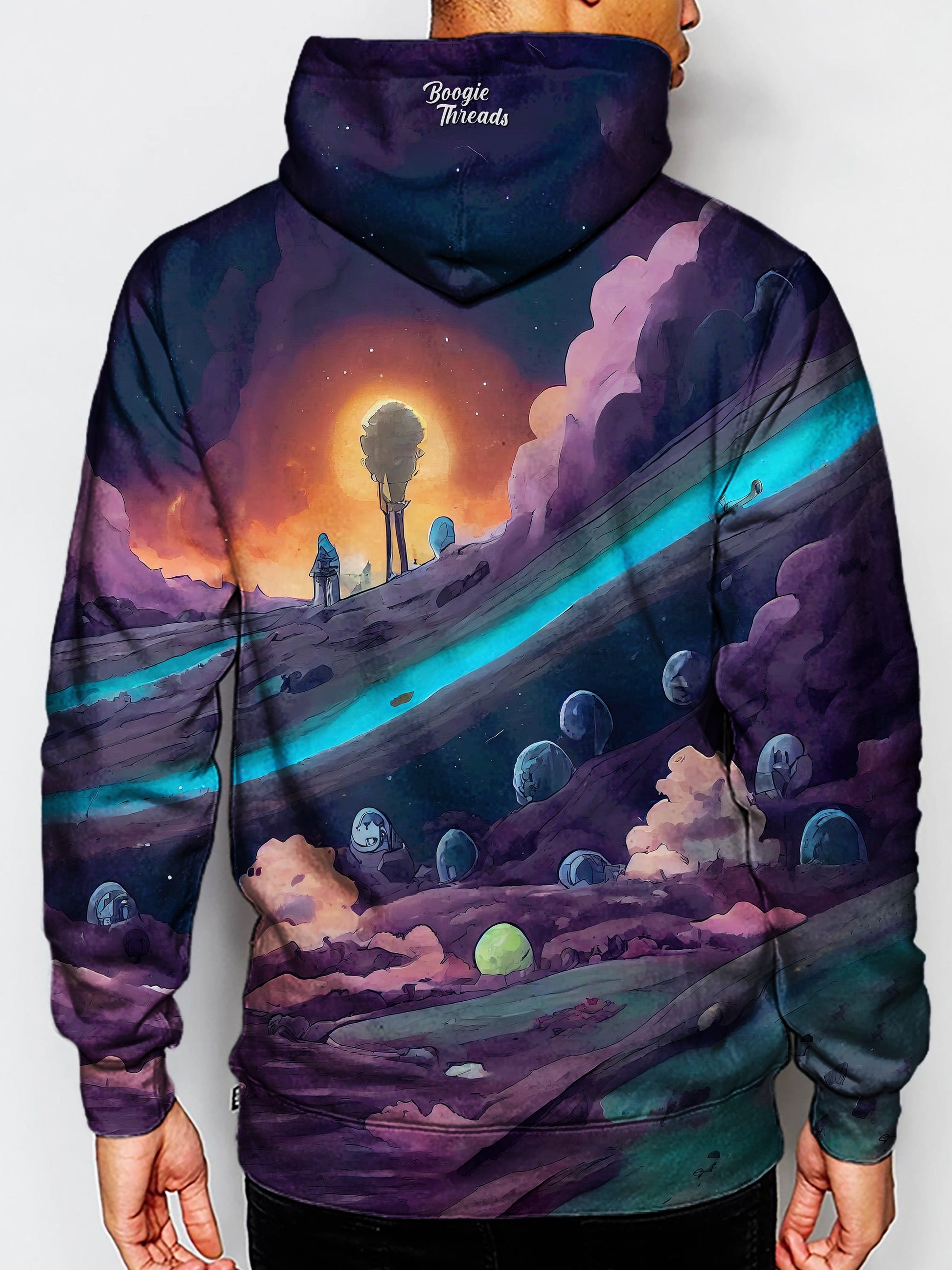 Spirited Defeat Unisex Pullover Hoodie - EDM Festival Clothing - Boogie Threads