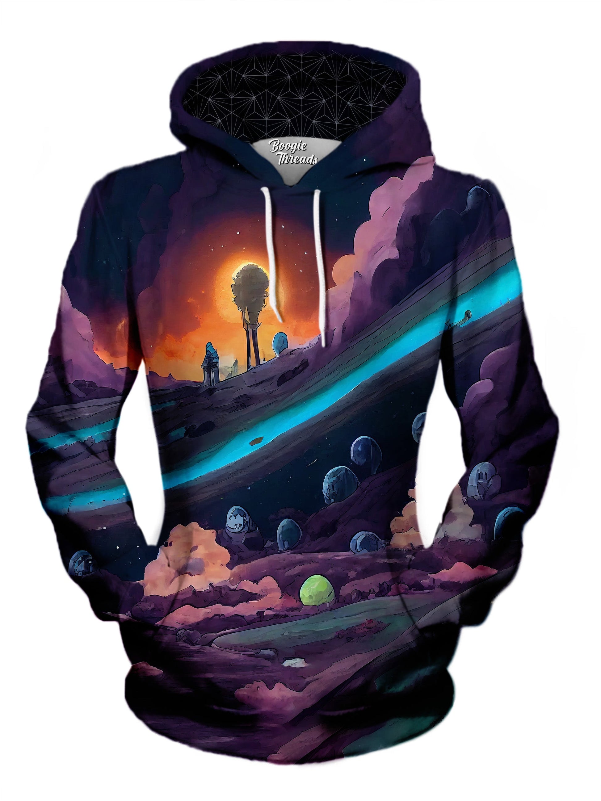 Spirited Defeat Unisex Pullover Hoodie - EDM Festival Clothing - Boogie Threads