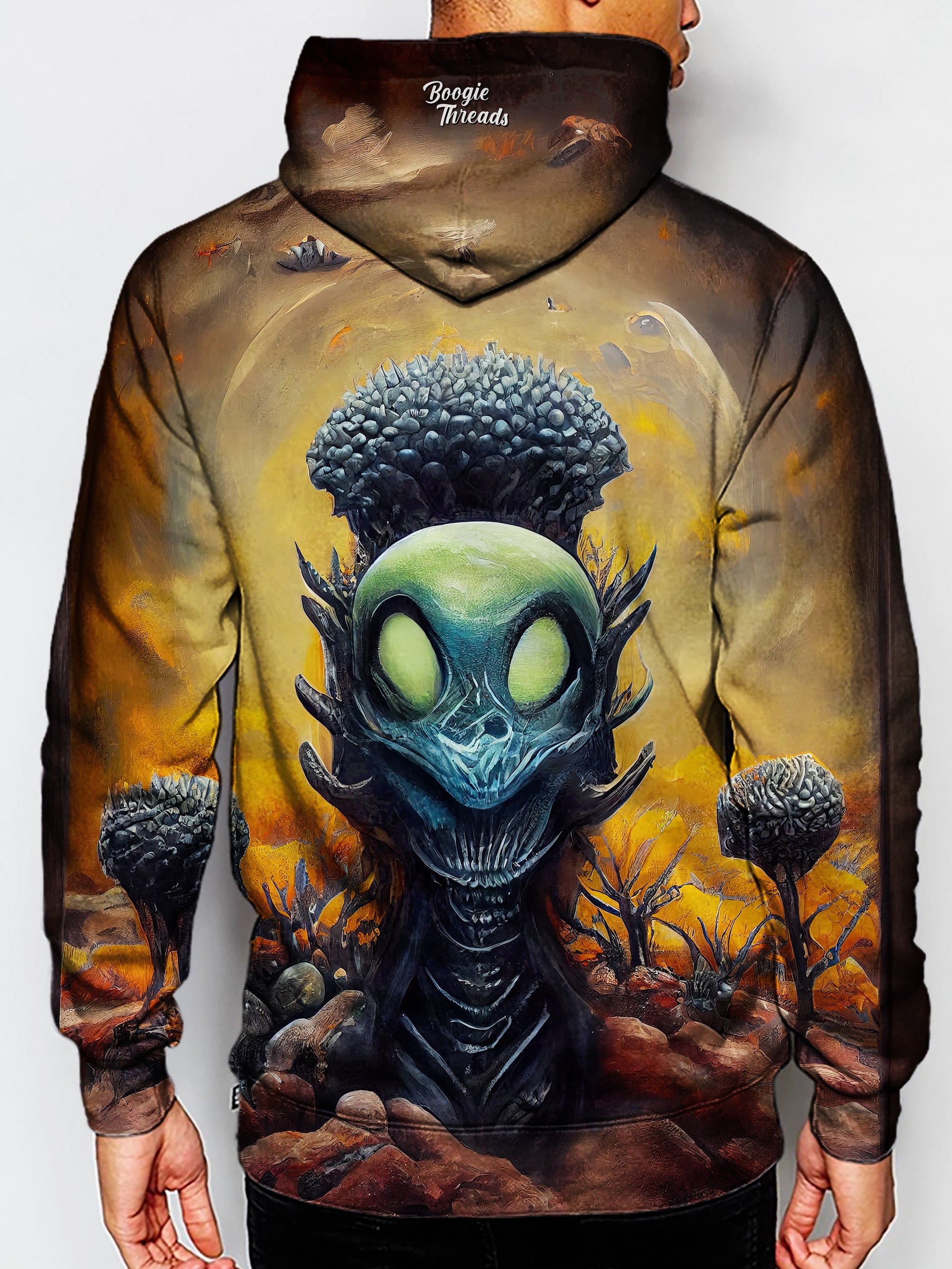 Spiritual Birth Unisex Pullover Hoodie - EDM Festival Clothing - Boogie Threads
