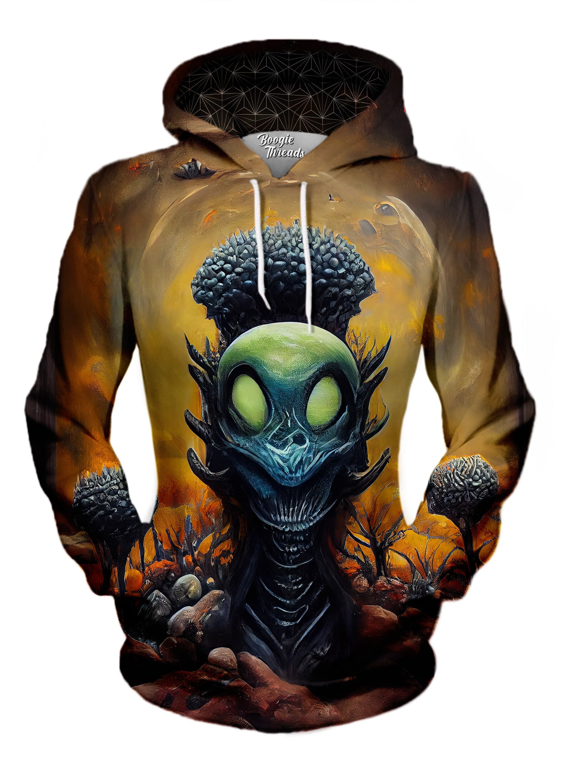 Spiritual Birth Unisex Pullover Hoodie - EDM Festival Clothing - Boogie Threads