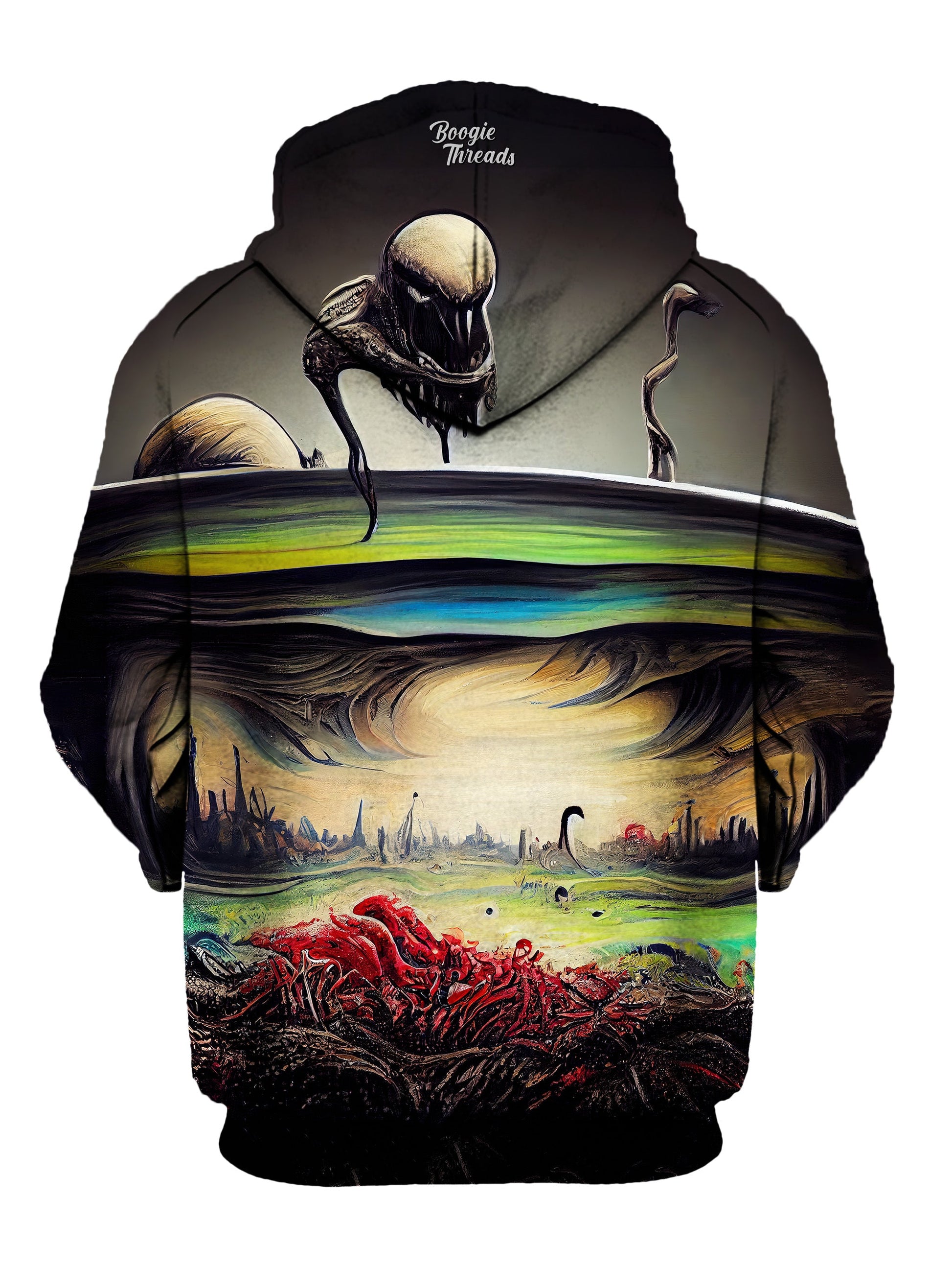 Stunning Curiosity Unisex Pullover Hoodie - EDM Festival Clothing - Boogie Threads