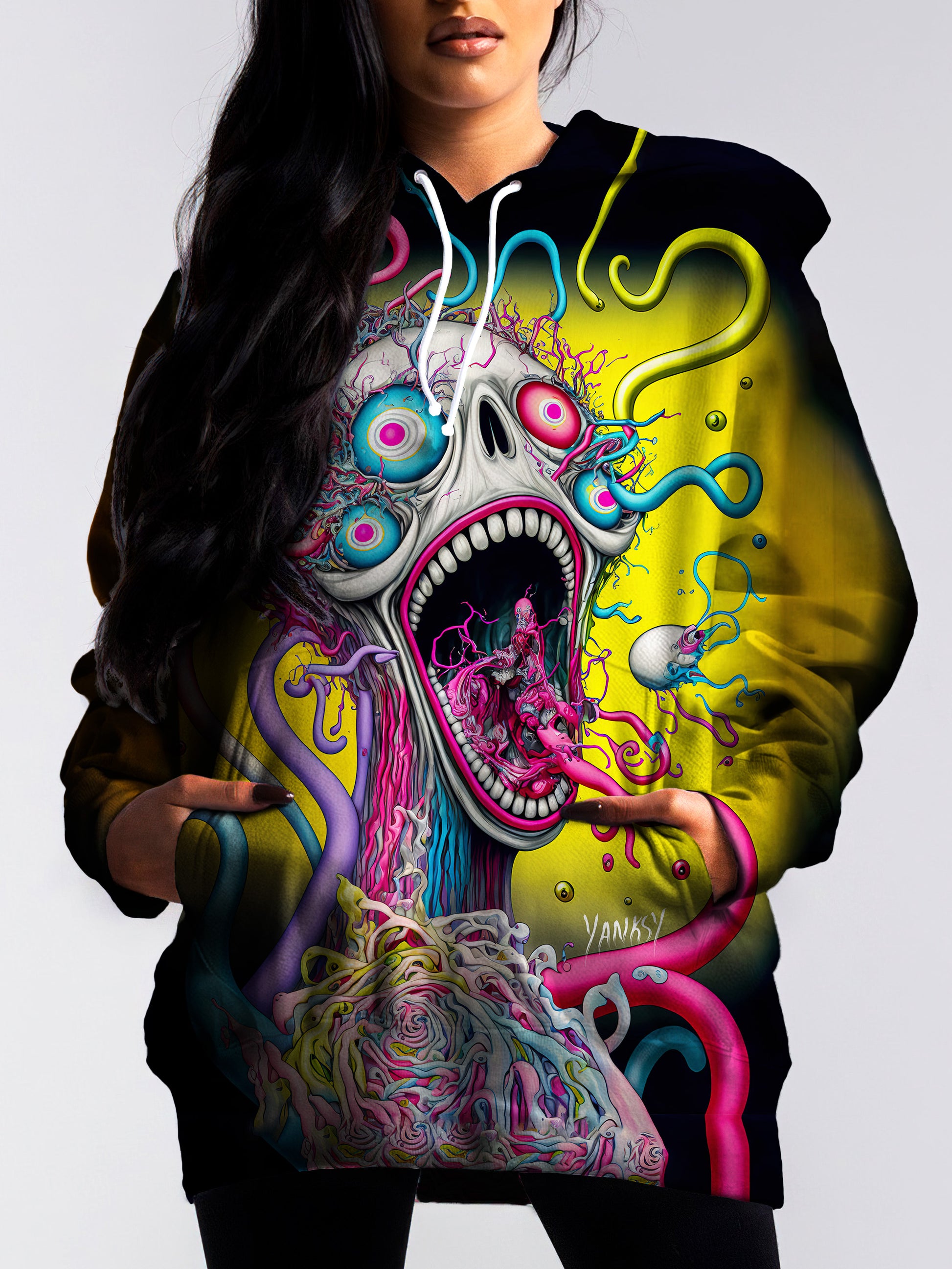 Embrace your inner artist with this one-of-a-kind hoodie