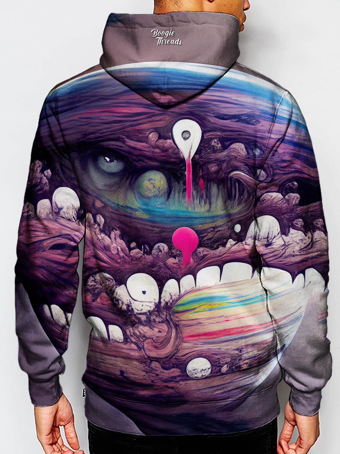 Temporary Imagination Unisex Pullover Hoodie - EDM Festival Clothing - Boogie Threads