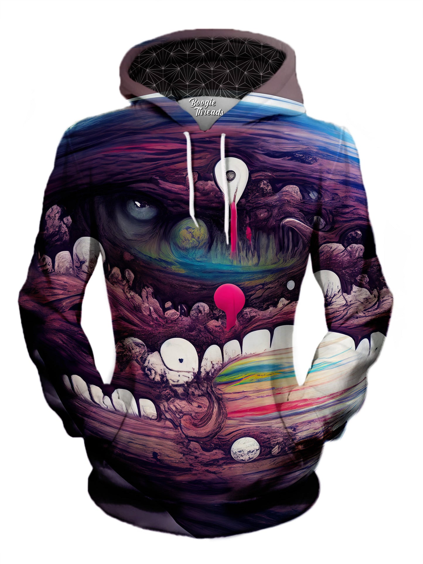 Temporary Imagination Unisex Pullover Hoodie - EDM Festival Clothing - Boogie Threads