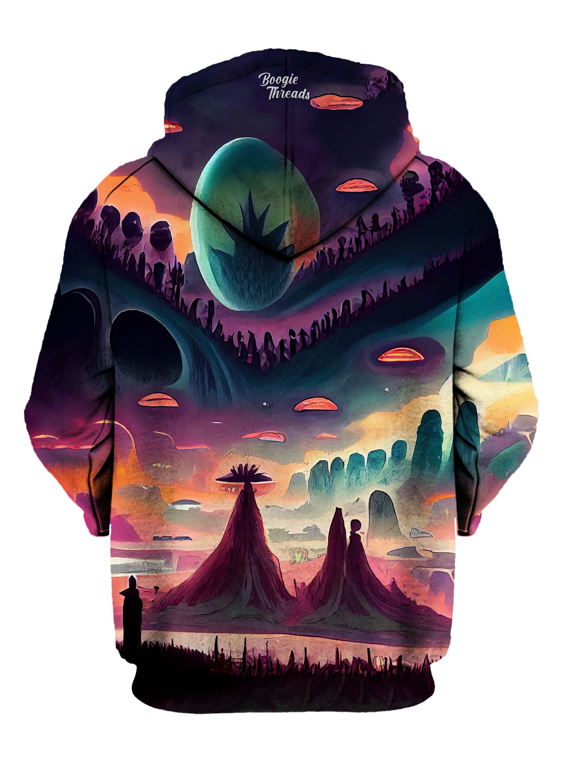Thundering Perspective Unisex Pullover Hoodie - EDM Festival Clothing - Boogie Threads