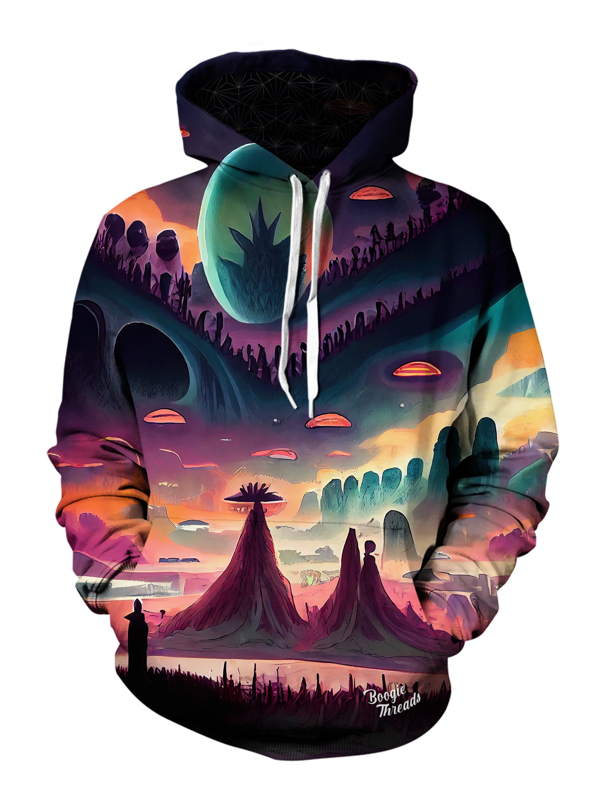 Thundering Perspective Unisex Pullover Hoodie - EDM Festival Clothing - Boogie Threads