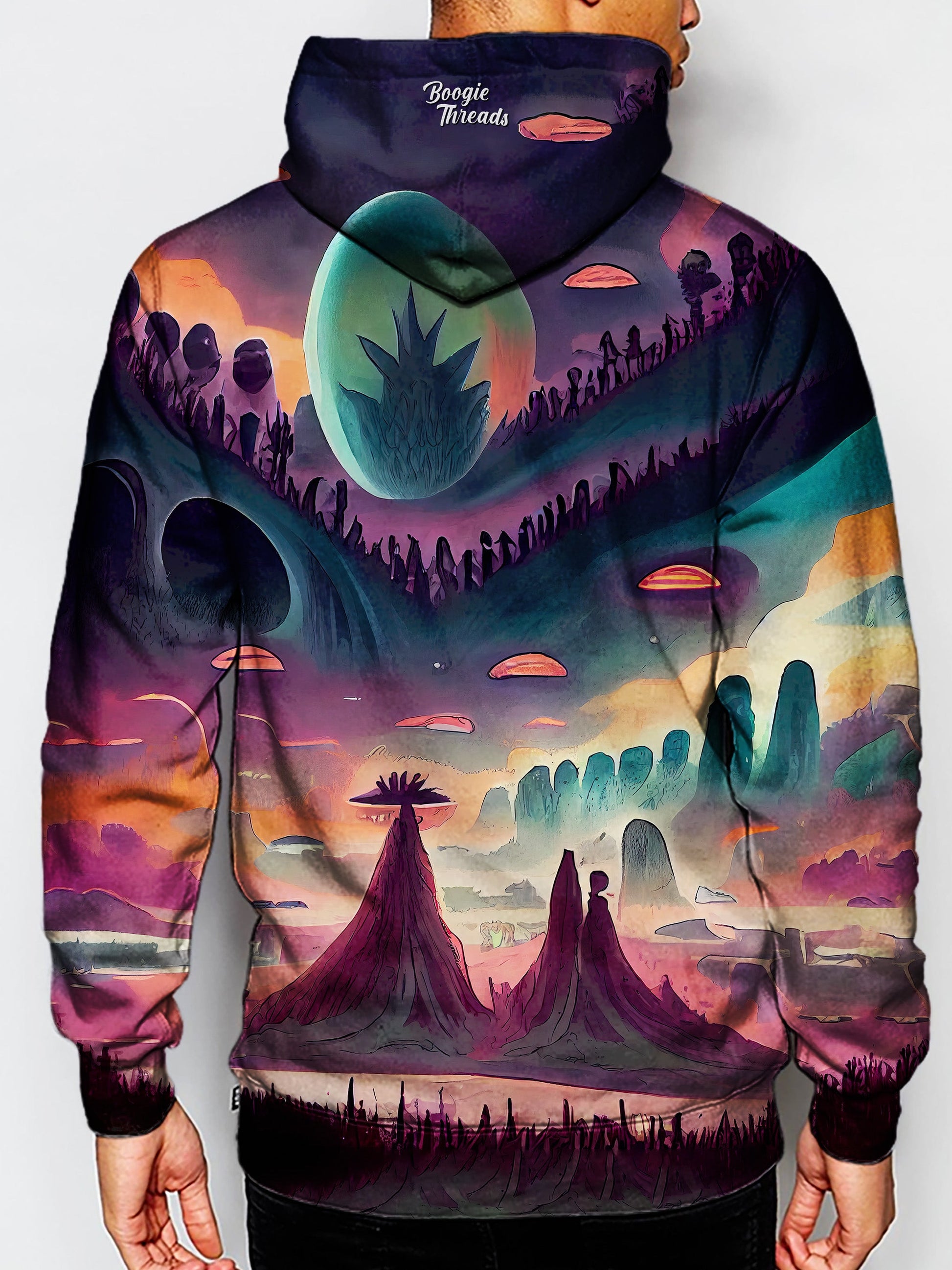 Thundering Perspective Unisex Pullover Hoodie - EDM Festival Clothing - Boogie Threads