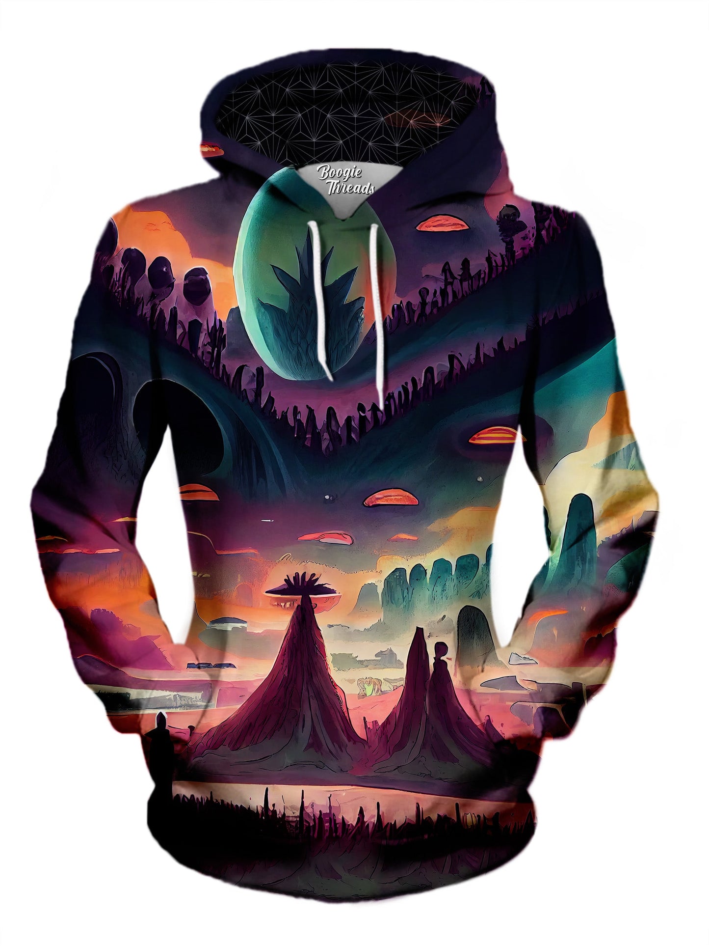 Thundering Perspective Unisex Pullover Hoodie - EDM Festival Clothing - Boogie Threads