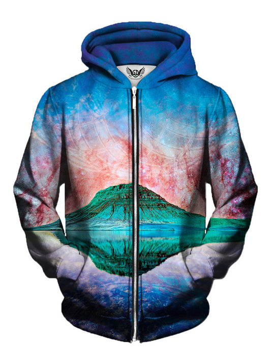 Alien Rockies Zip-Up Hoodie - Trippy Festival Clothing