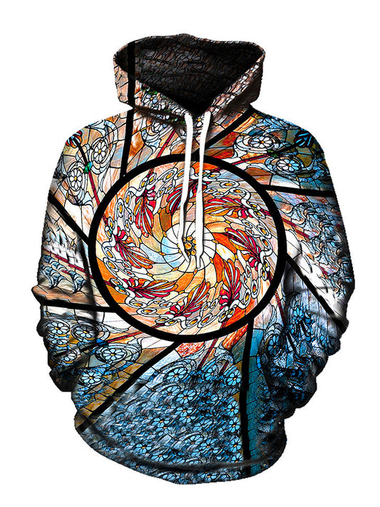 Stained Glass Pullover Hoodie - GratefullyDyed - 1