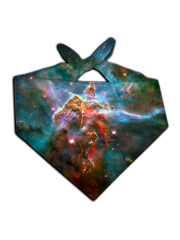 Space Aura Bandana Front View Tied