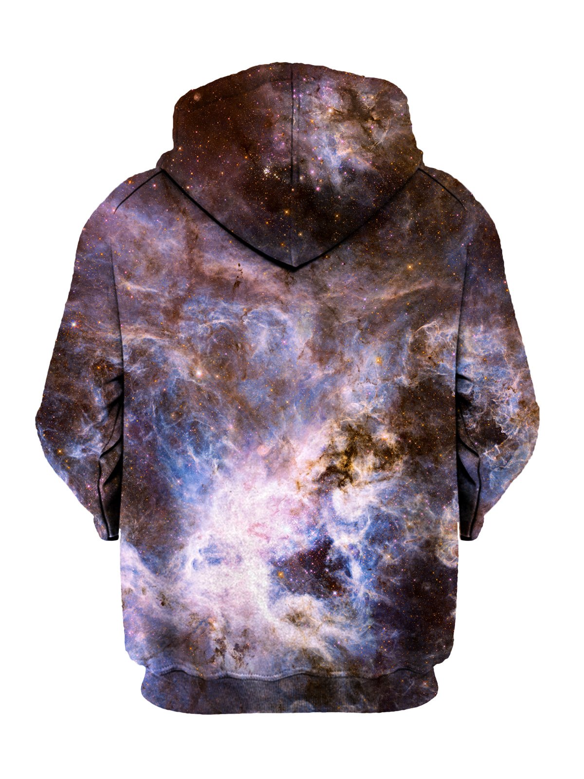 Psychedelic Galaxy Pullover Hoodie Back View