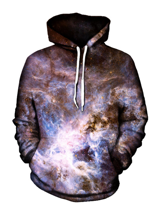 Psychedelic Galaxy Pullover Hoodie Front View