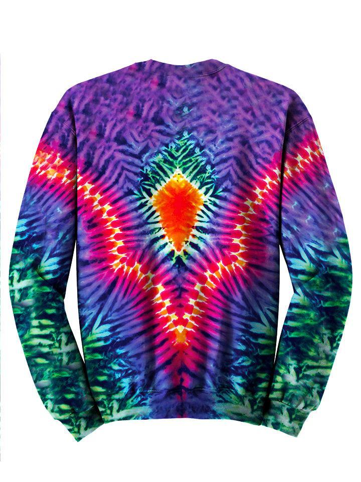 Tye Dye Trippy Colorful Sweater