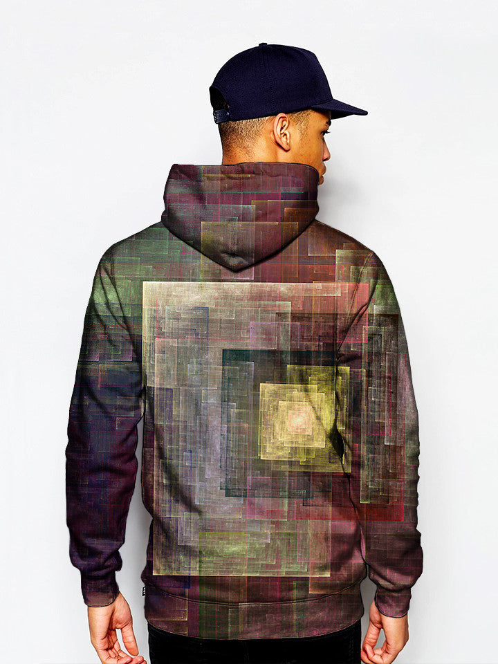 trippy artwork impressionist painting hoodie sublimation print