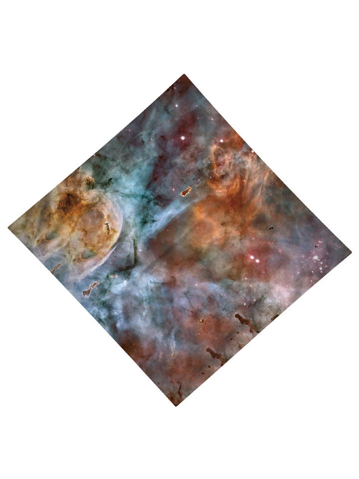 Abstracted Nebula Printed Bandana - GratefullyDyed - 3
