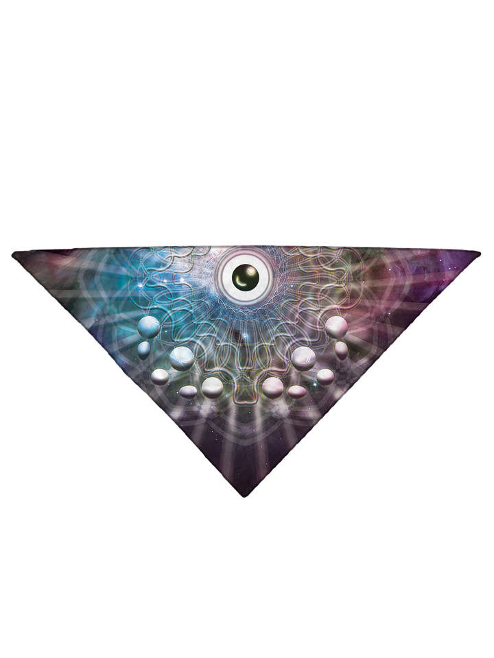 Eye of the Universe Printed Bandana - GratefullyDyed - 2