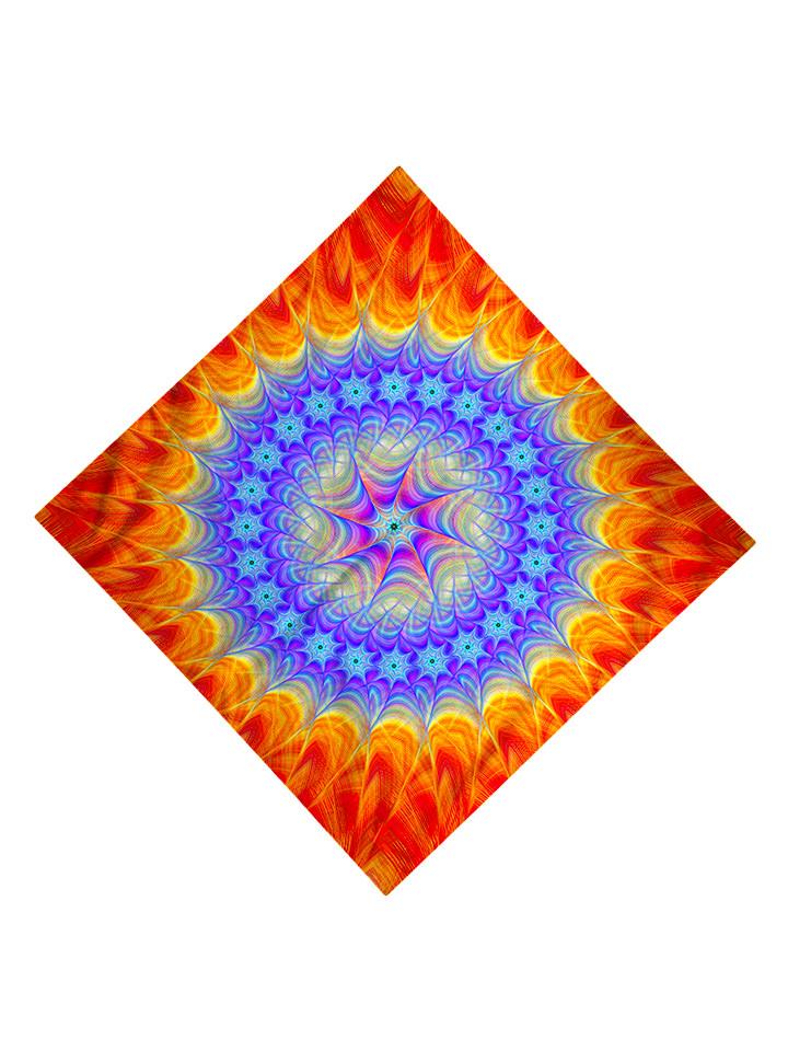 Super Saiyan Neon All Over Print Bandana Flat View