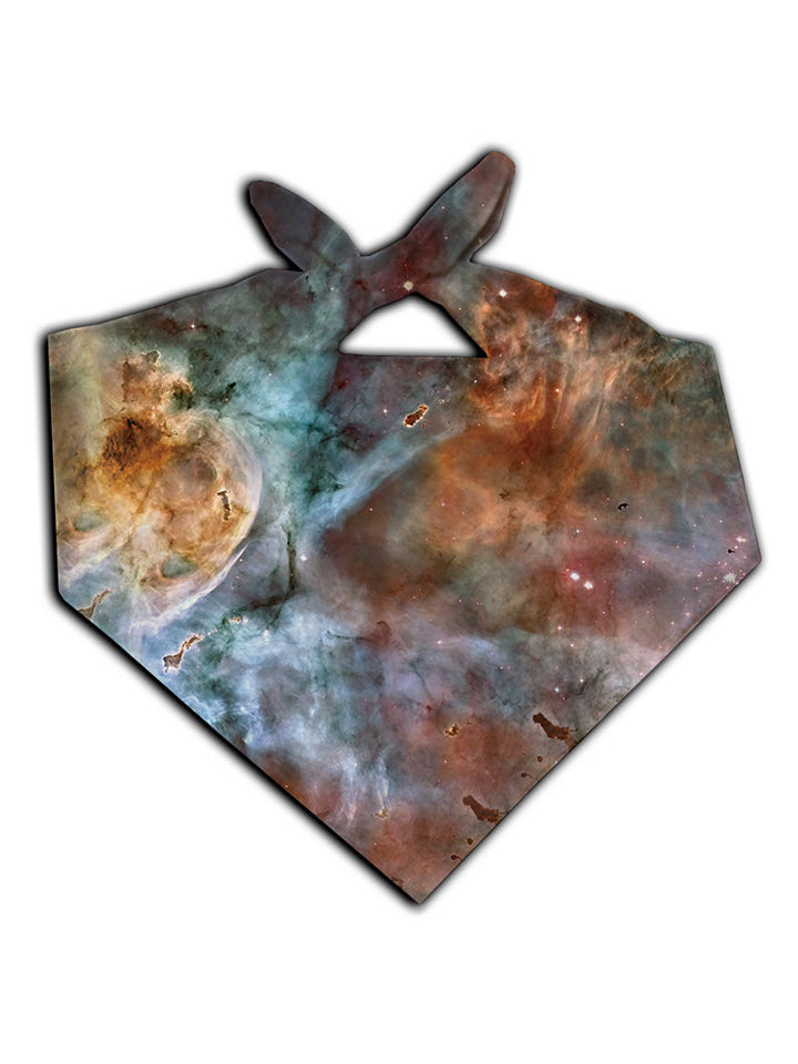 Abstracted Nebula Printed Bandana