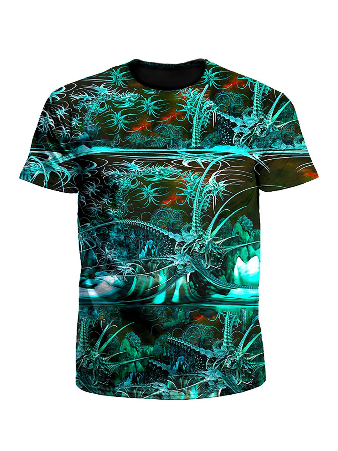 Tropic Thunder Alien Tech Galaxy Unisex T-Shirt - Boogie Threads