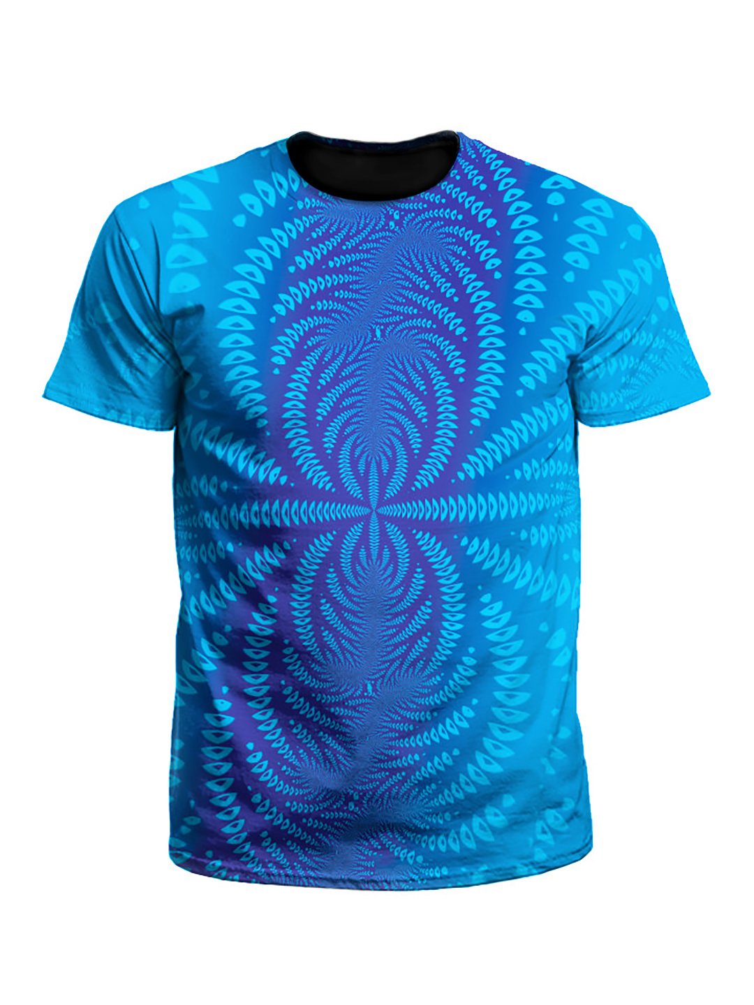 Tropical Trip Sound Wave Mandala Unisex T-Shirt - Boogie Threads