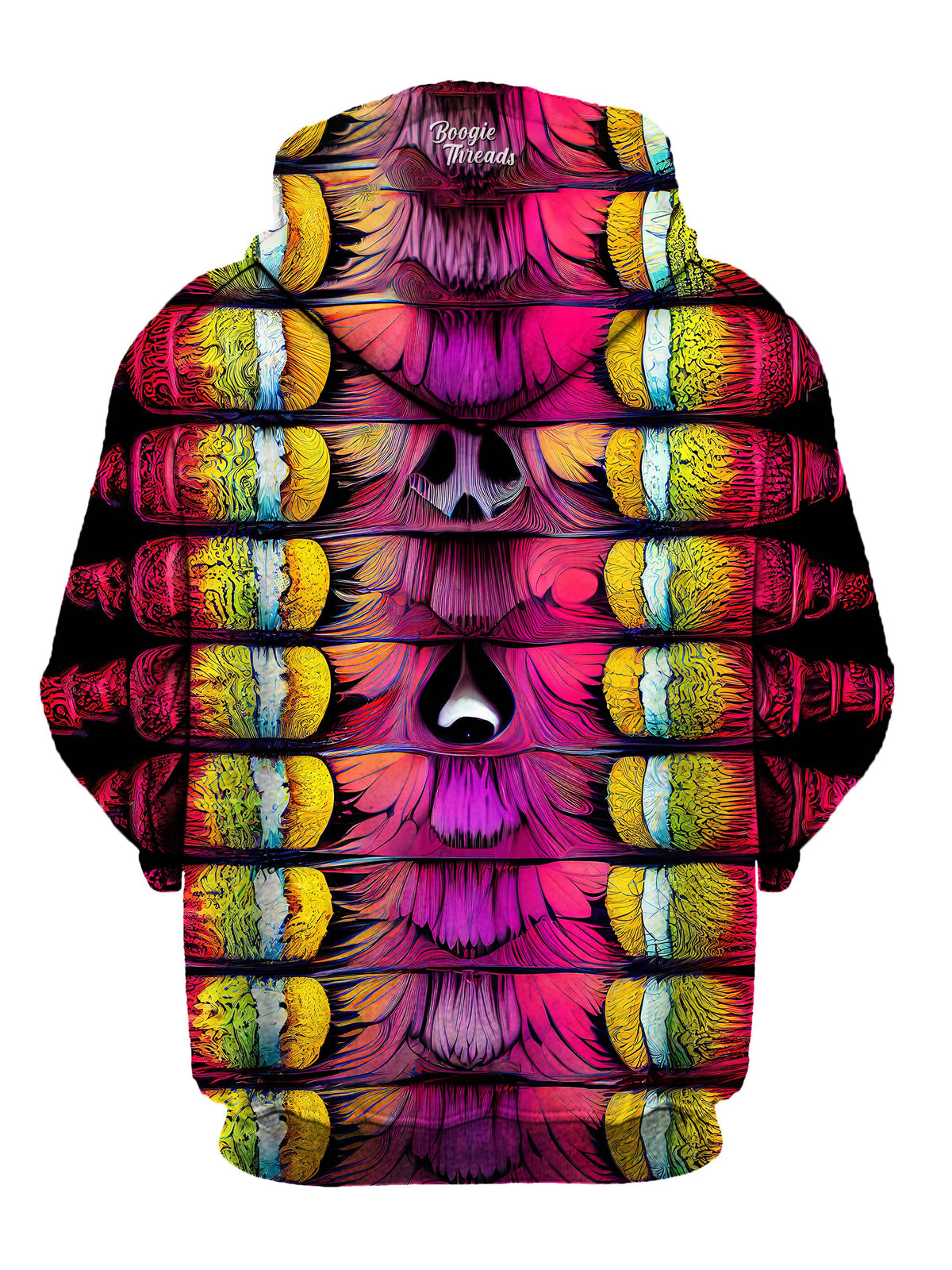 Get ready to make a splash with this mesmerizing sublimation pullover hoodie