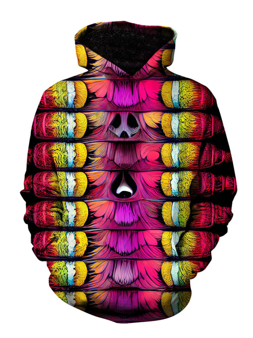 Turn heads wherever you go with this colorful and unique hoodie
