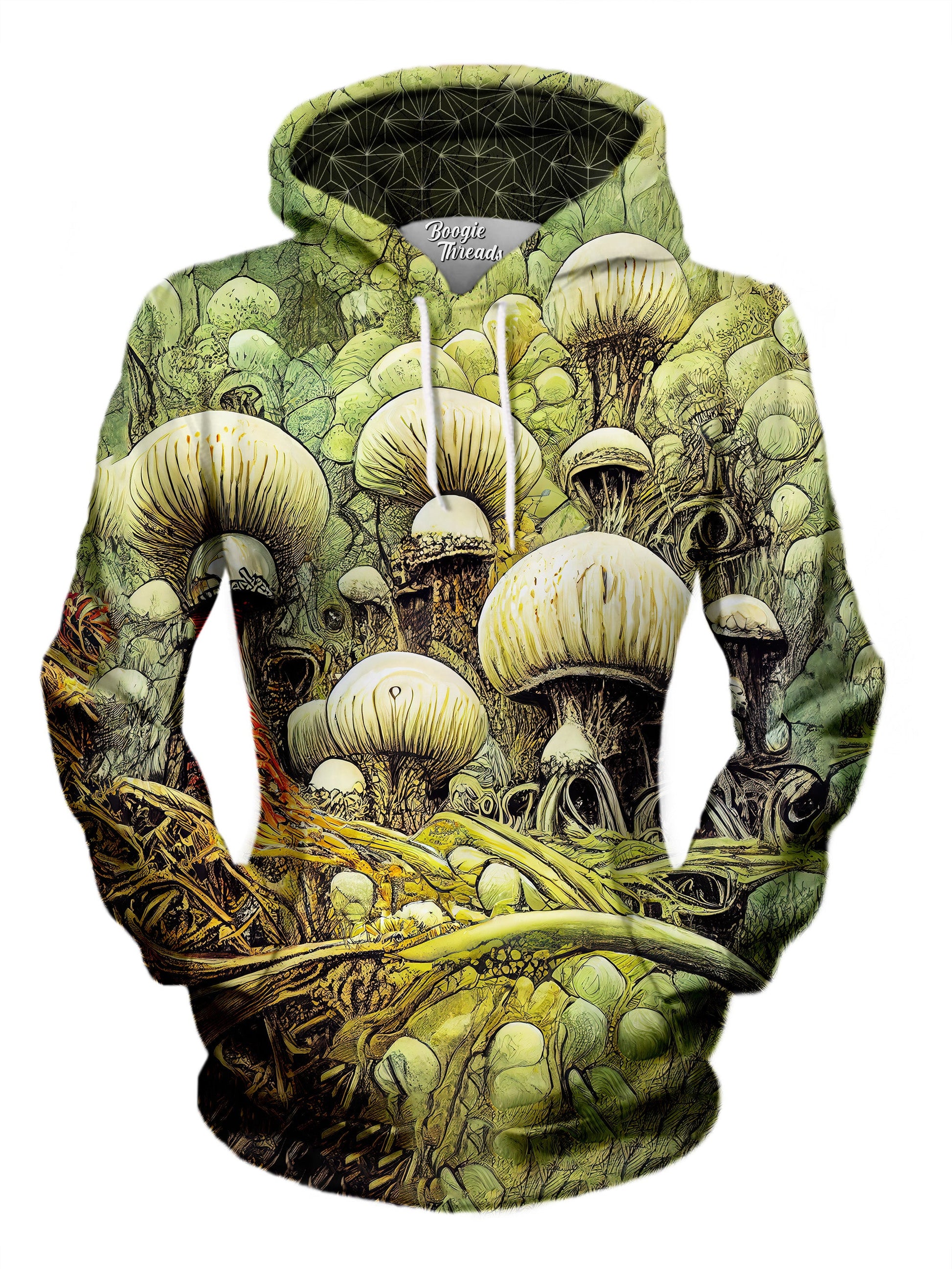 Turbulent Fall Unisex Pullover Hoodie - EDM Festival Clothing - Boogie Threads