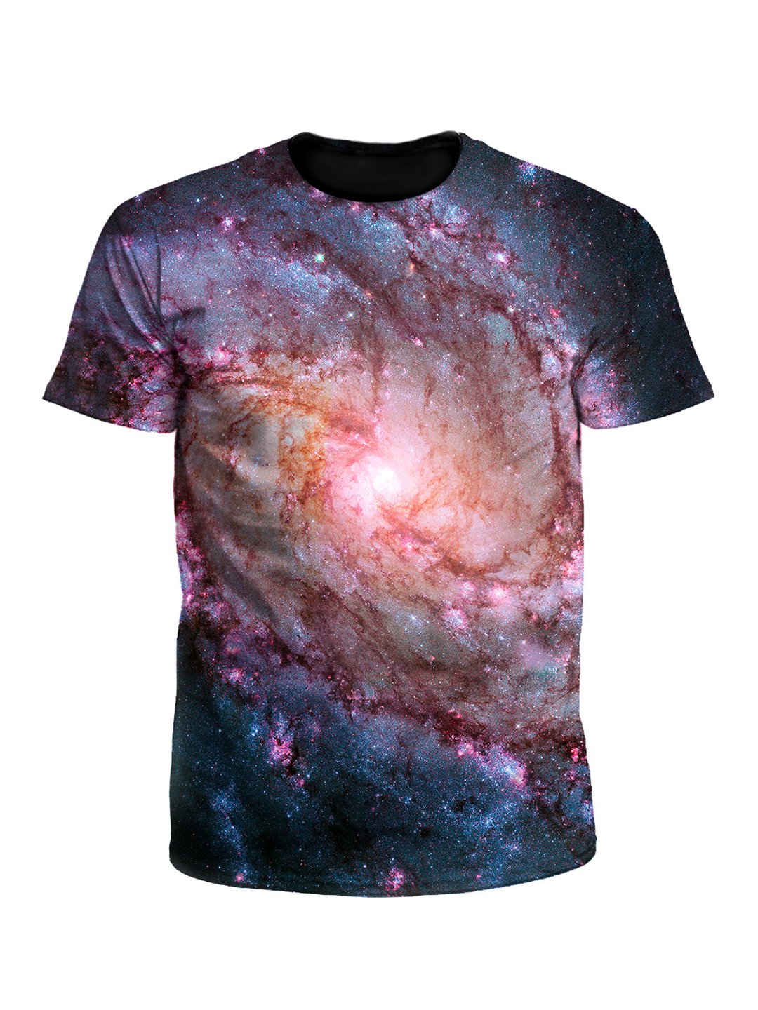 Twisted Skies Spiral Vortex Galaxy Unisex T-Shirt - Boogie Threads
