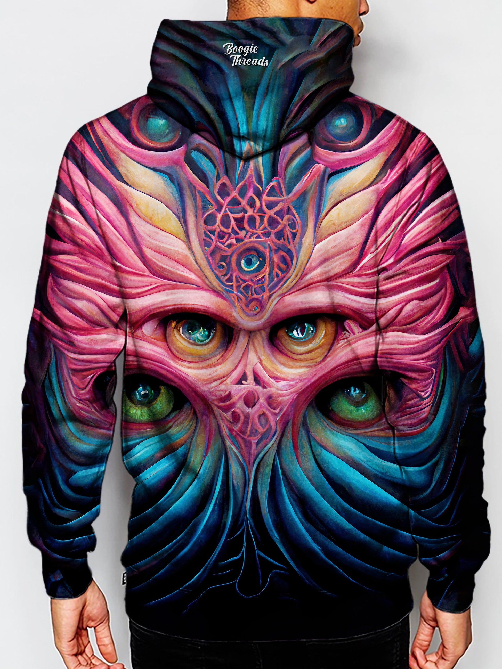 Unwelcome Consequence Unisex Pullover Hoodie - EDM Festival Clothing - Boogie Threads