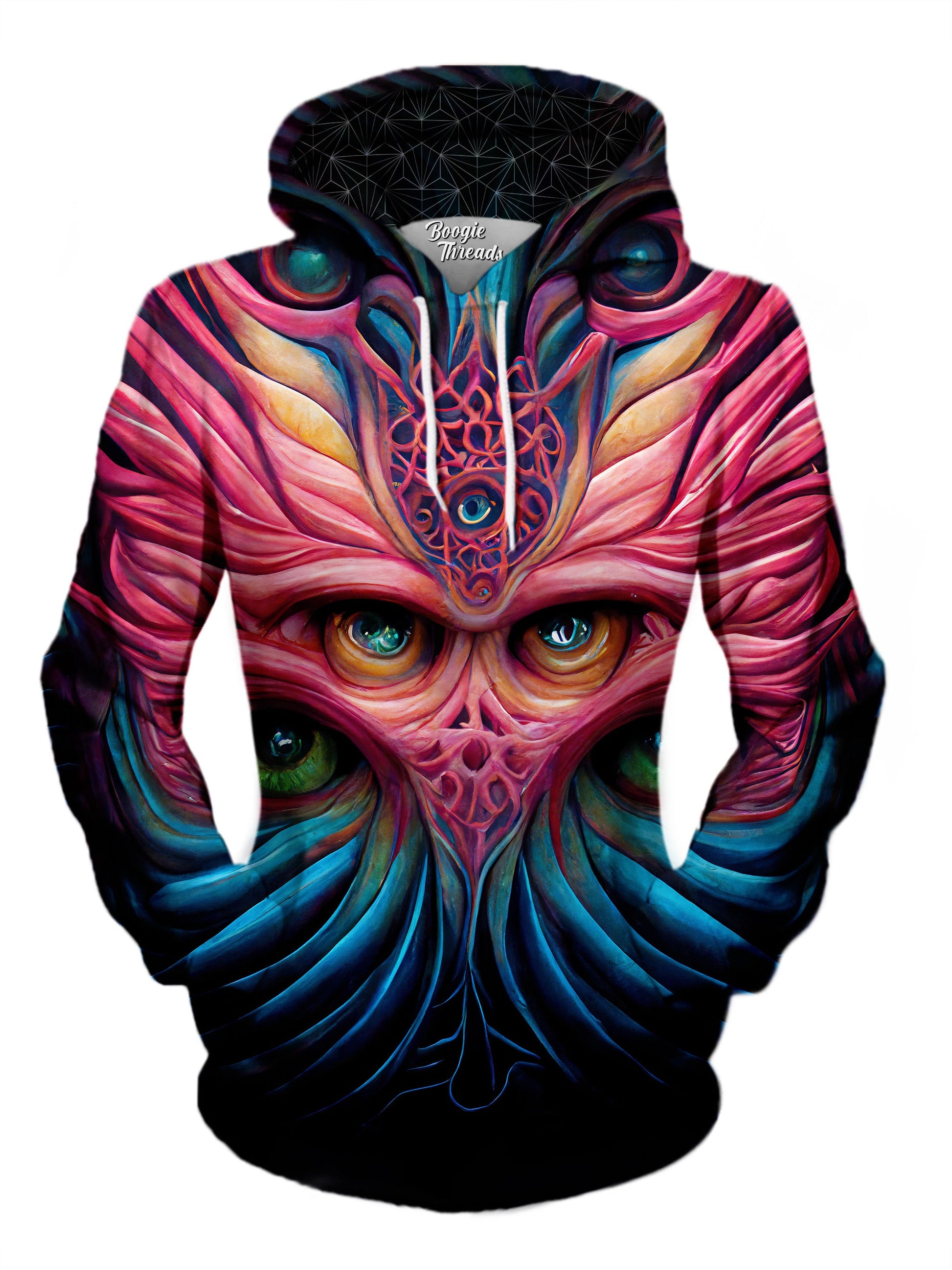Unwelcome Consequence Unisex Pullover Hoodie - EDM Festival Clothing - Boogie Threads