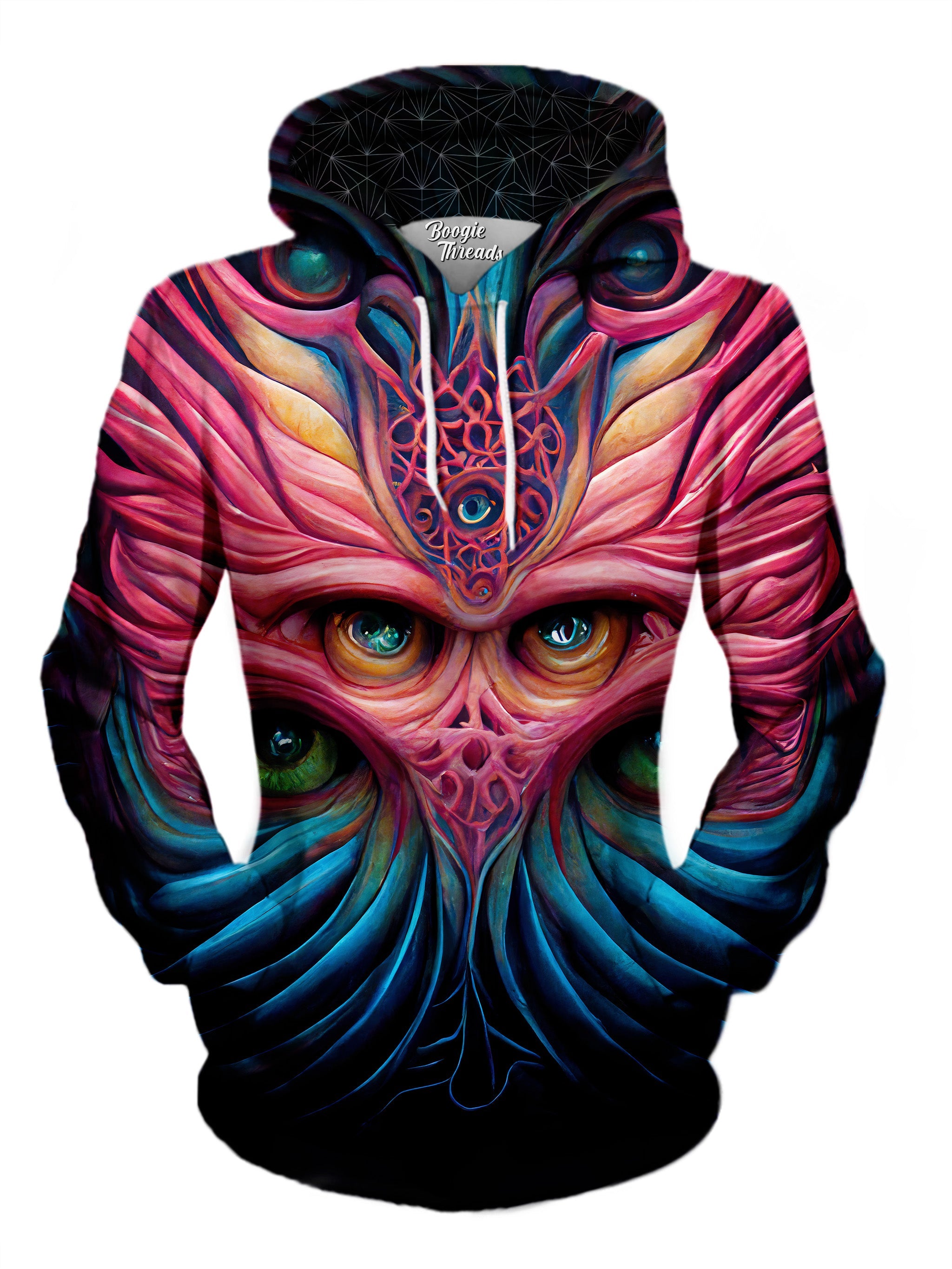 Unwelcome Consequence Unisex Pullover Hoodie - EDM Festival Clothing - Boogie Threads