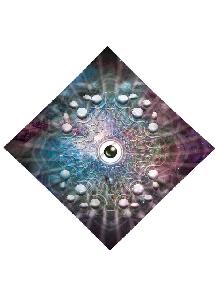 Eye of the Universe Printed Bandana - GratefullyDyed - 3