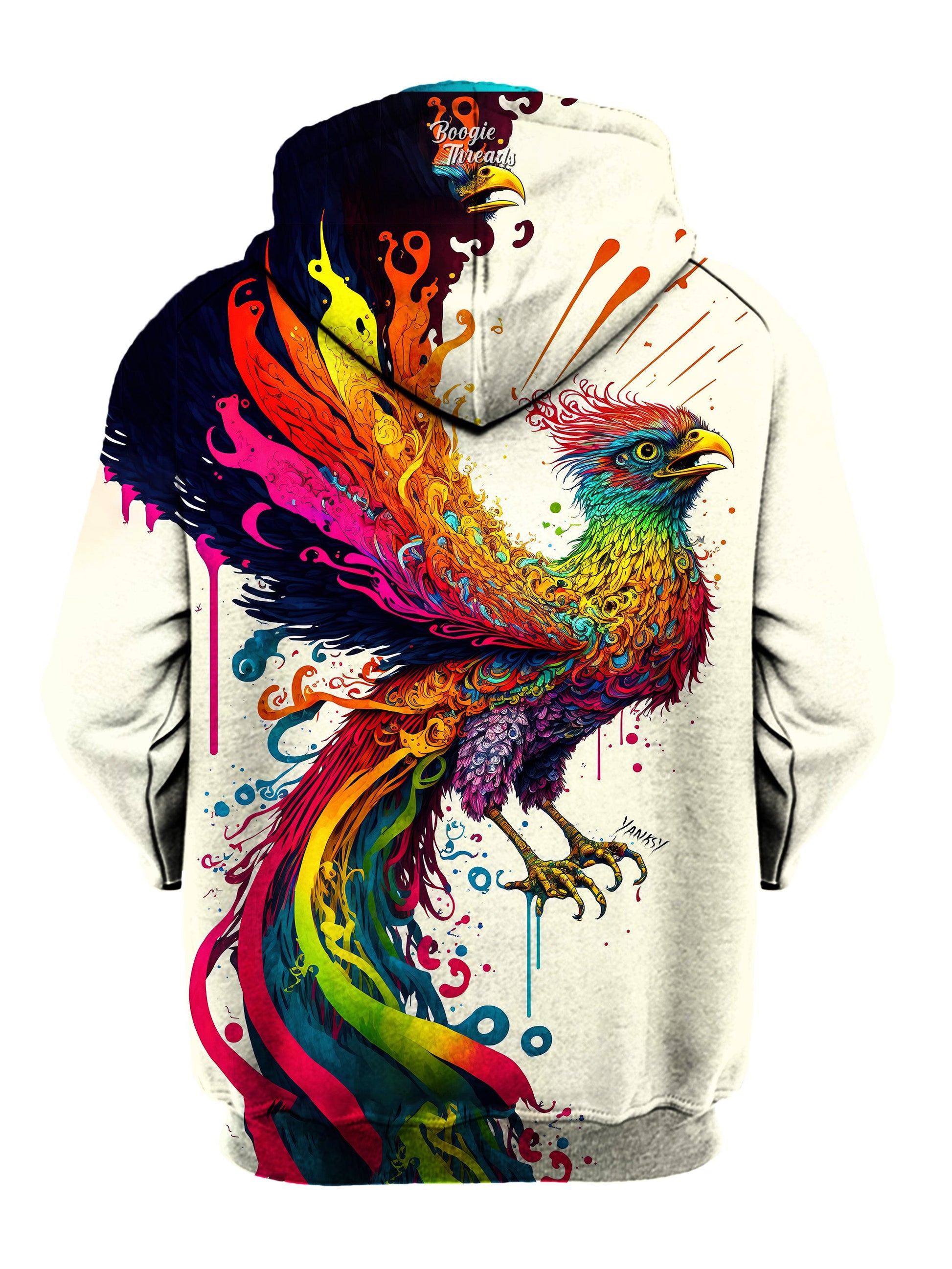 Make a statement with this bold and eye-catching hoodie