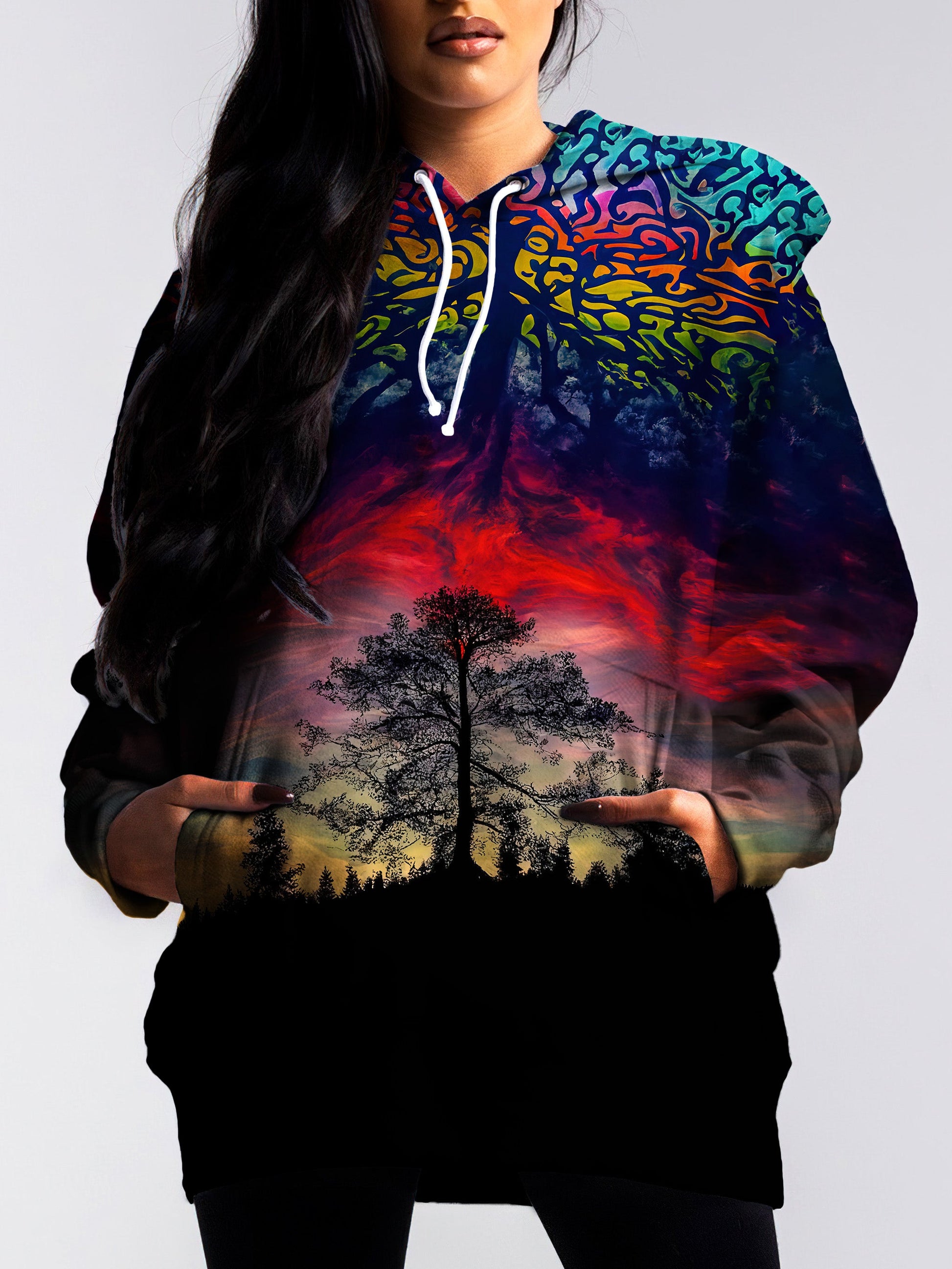 Elevate your wardrobe with this bold and eye-catching hoodie