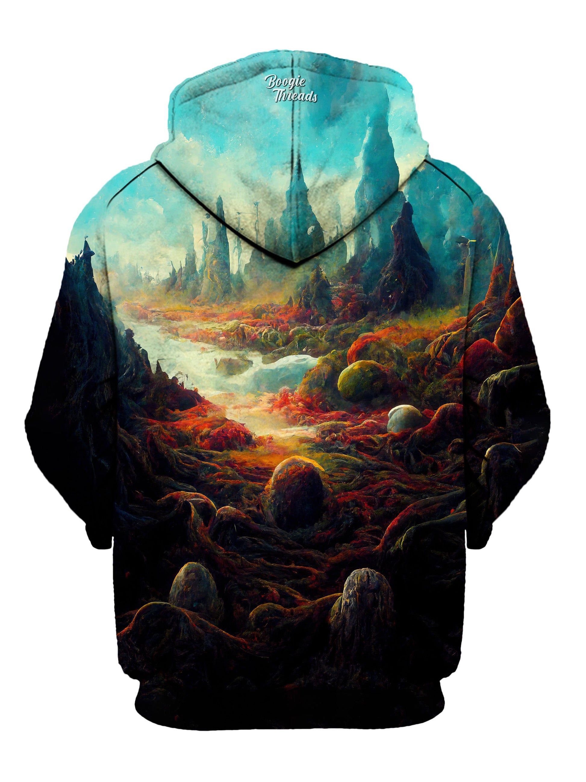 Wandering Jewel Unisex Pullover Hoodie - EDM Festival Clothing - Boogie Threads