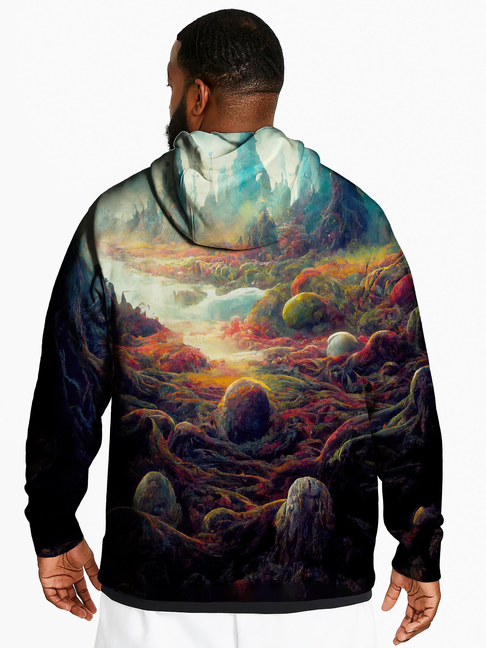 Wandering Jewel Unisex Pullover Hoodie - EDM Festival Clothing - Boogie Threads