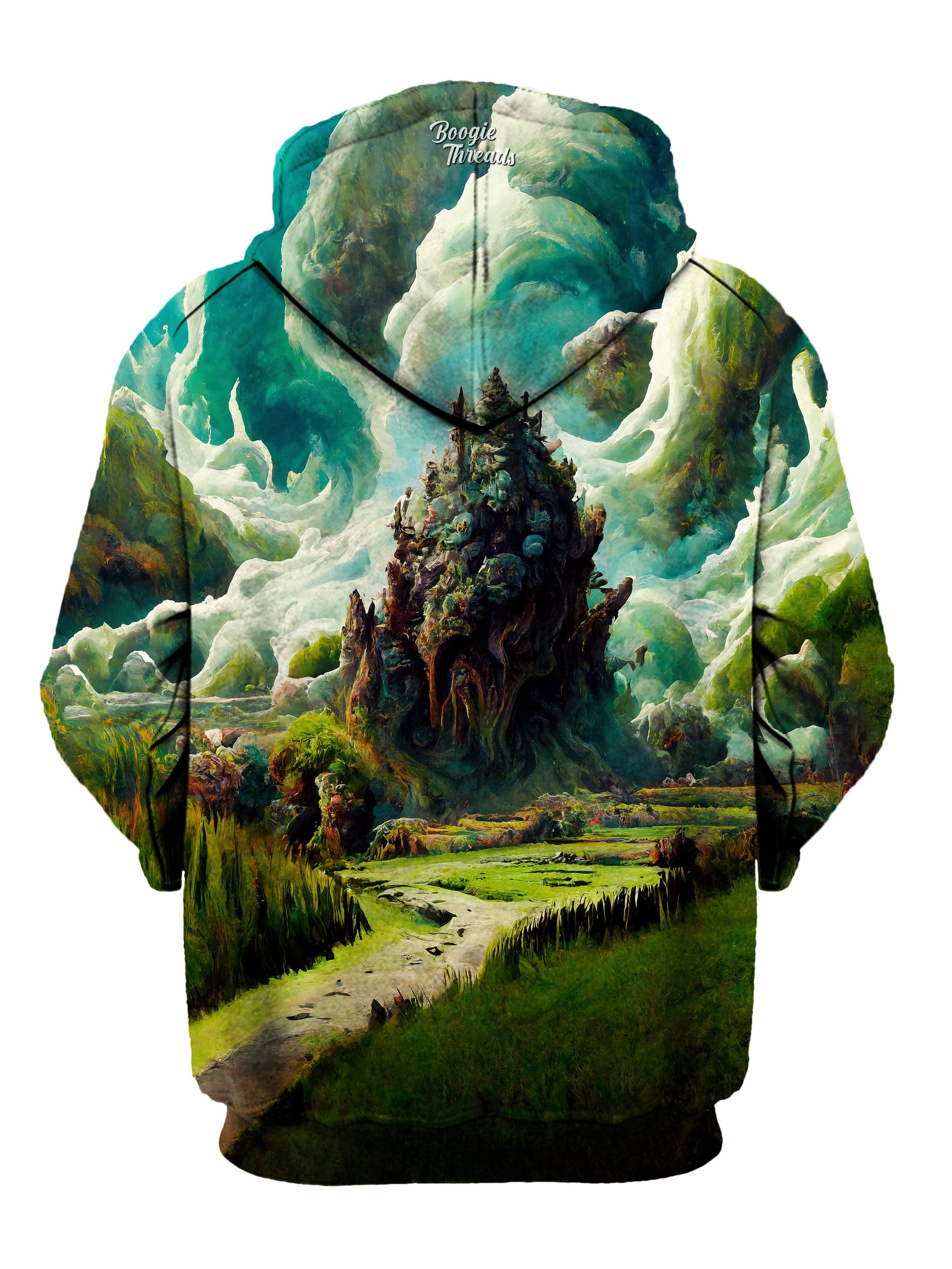 Wandering Smoke Unisex Pullover Hoodie - EDM Festival Clothing - Boogie Threads