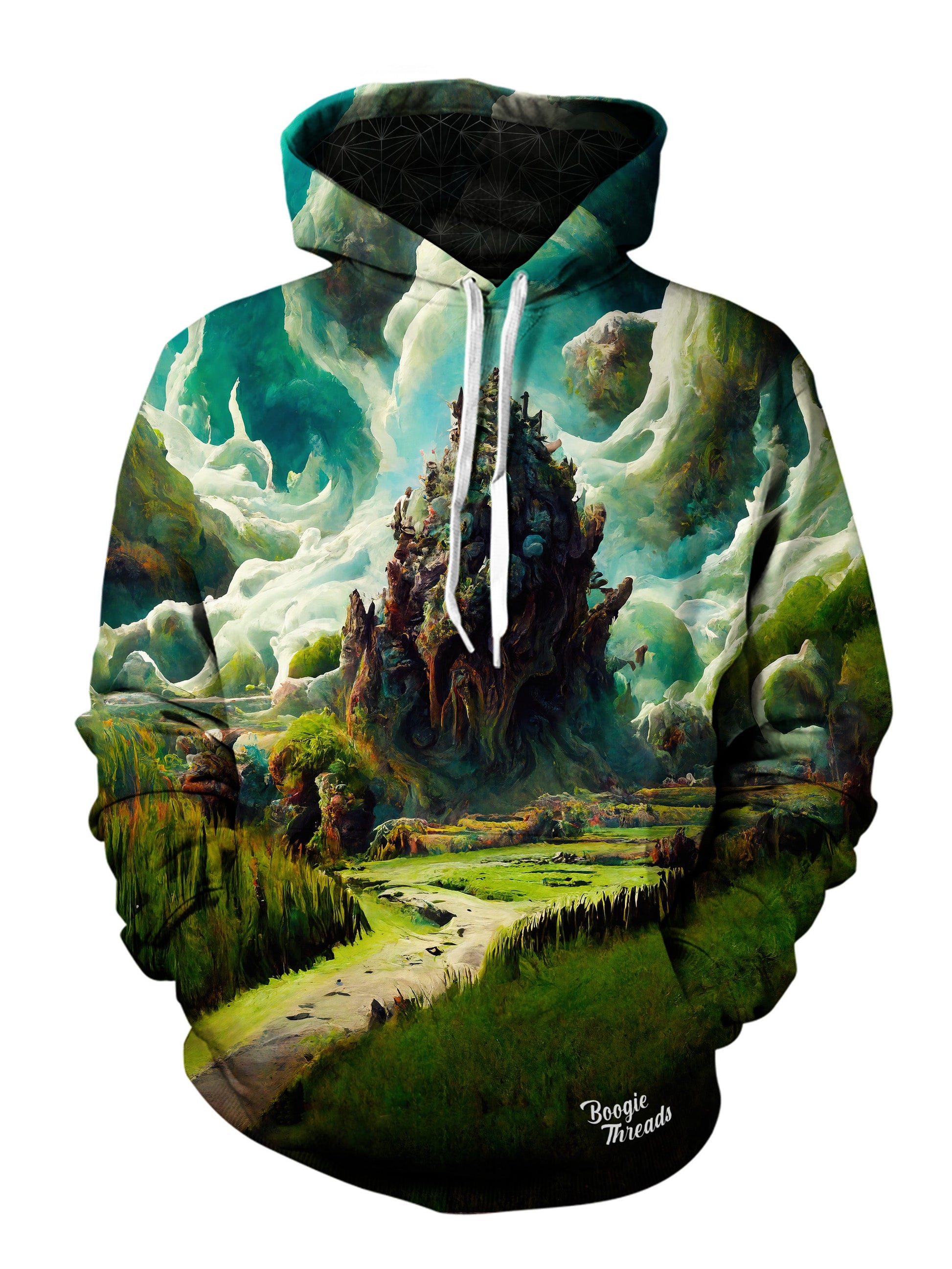 Wandering Smoke Unisex Pullover Hoodie - EDM Festival Clothing - Boogie Threads