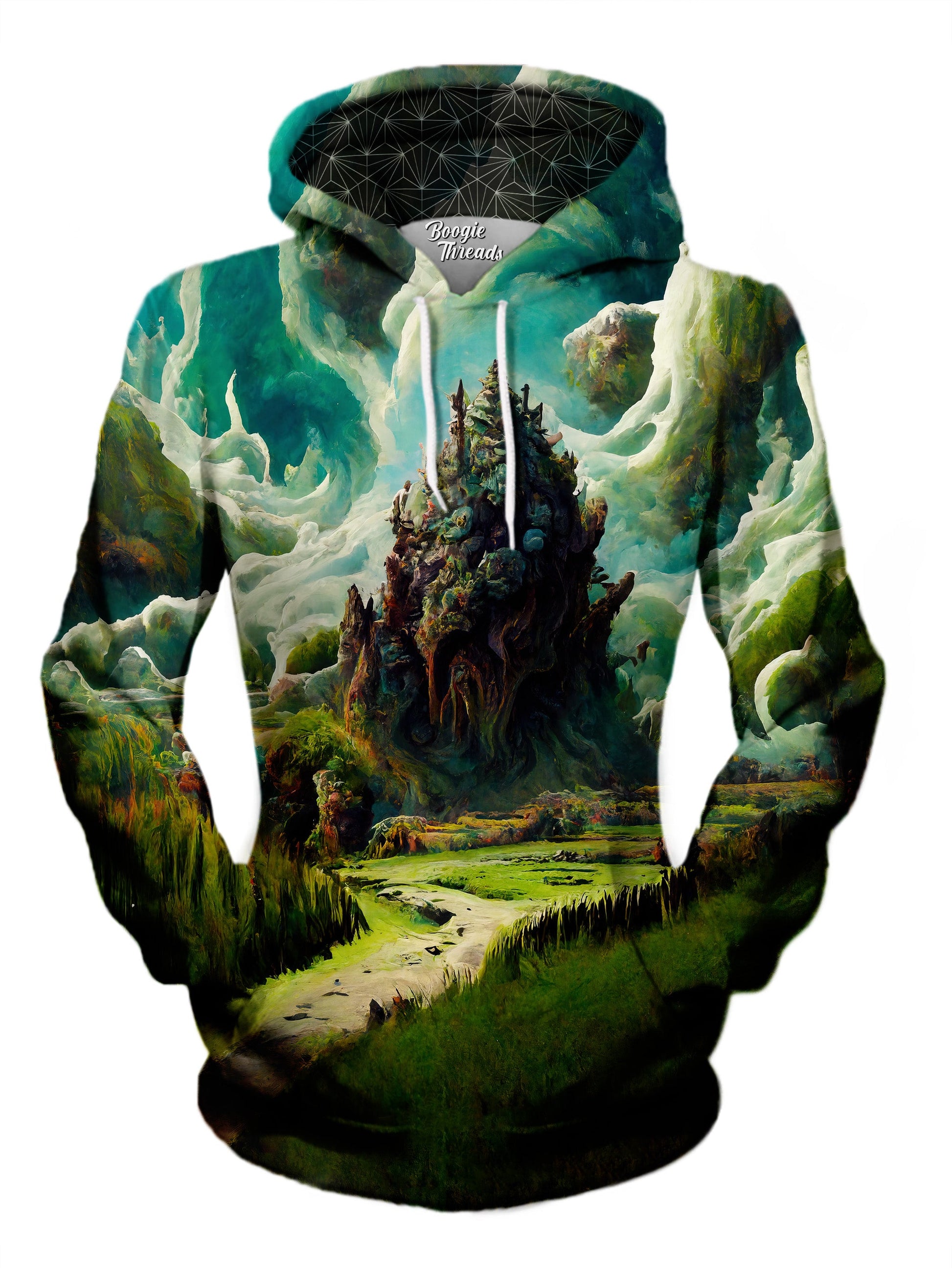 Wandering Smoke Unisex Pullover Hoodie - EDM Festival Clothing - Boogie Threads