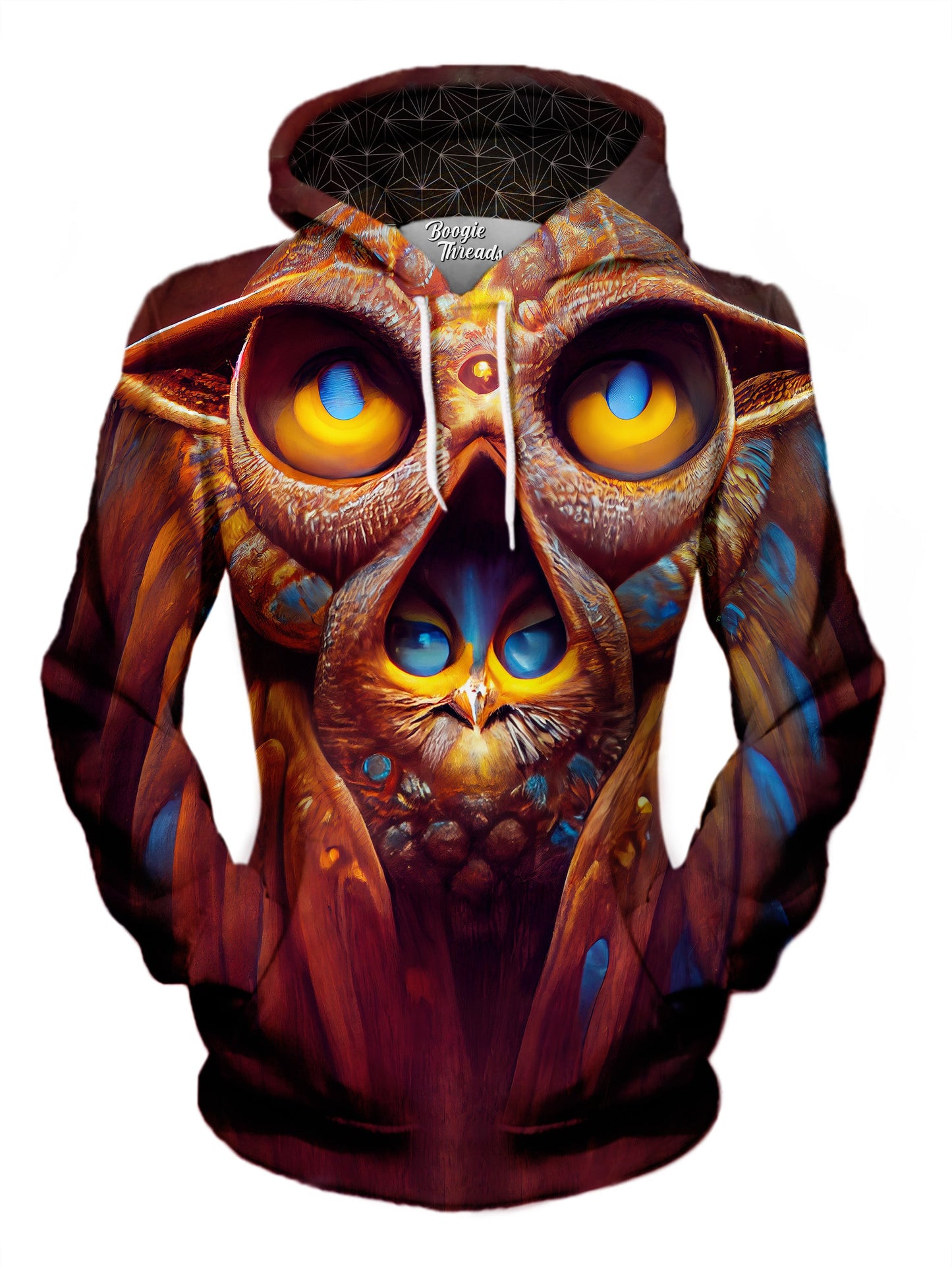 Wicked Reflection Unisex Pullover Hoodie - EDM Festival Clothing - Boogie Threads